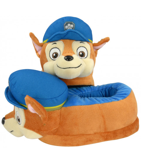 Paw Patrol – Kinder-Hausschuhe - Plüschfigur “Chase”