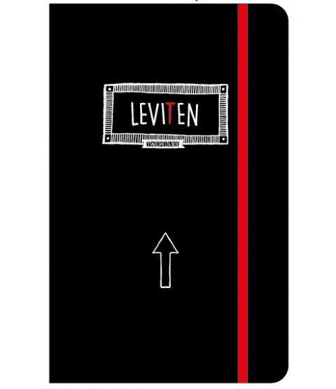 Tacheles - Notizbuch "Leviten", Hardcover mit Gummiband, DIN A5