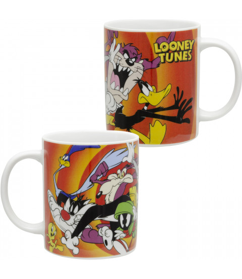 Looney Tunes Tasse "Gruppe", 320 ml, Porzellan