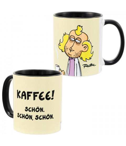 Ralph Ruthe Kaffeetasse, "Pete" 320ml, Keramik