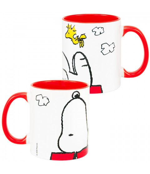 The Peanuts - Tasse "Hütte", 320 ml, Keramik