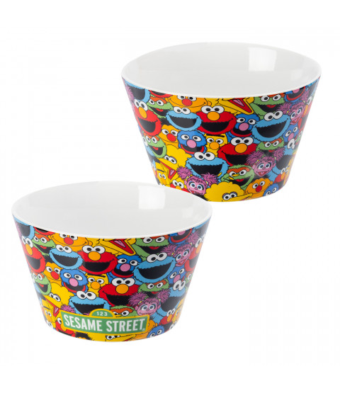 Sesame Street - Müslischale "Allover" - 500 ml