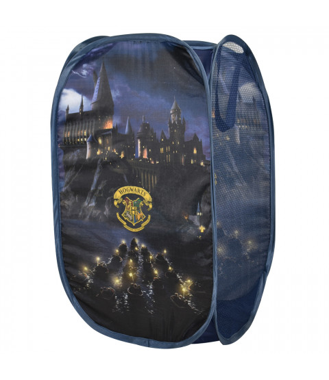 Harry Potter - Aufbewahrungskorb Pop-up "Hogwarts", 36 x 36 x 58 cm, Polyester