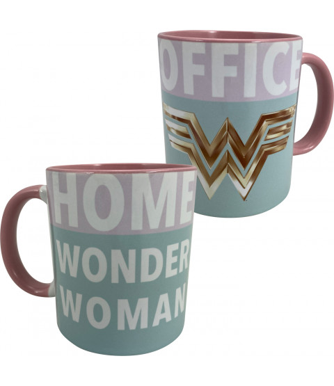 Wonder Woman - Tasse "Home Office", 320 ml, Keramik