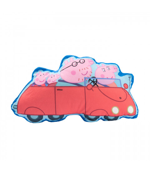 Peppa Pig - Kissen "Car" ca. 48 x 28 cm