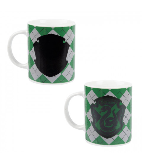 Harry Potter - Farbwechseltasse "Slytherin", 320 ml, Keramik