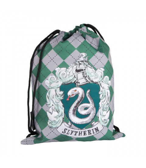 Harry Potter - Gym Bag "Slytherin", 43 x 32 cm, Polyester