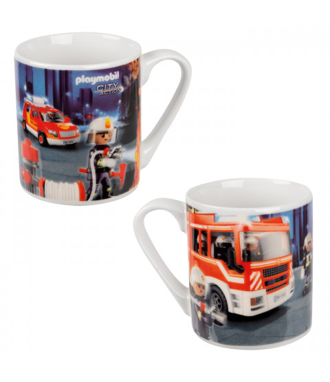 Playmobil City Action Tasse "Firemen", 230 ml, Porzellan