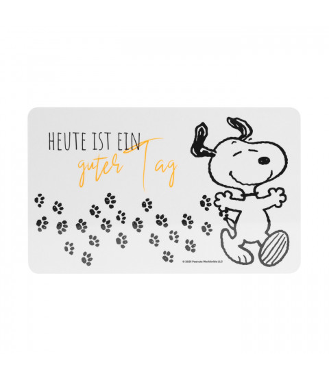 The Peanuts - Frühstücksbrettchen "Heute ist ein guter Tag", Resopal, 23,5 x 14,5 cm