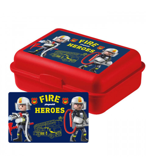 Playmobil - Lunch Box "City Fireman"
