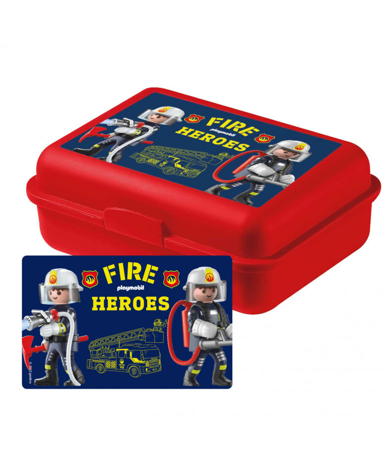 Playmobil Lunch Box City Fireman