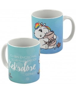 Pummel & Friends Tasse, "Keksdose", ca. 320ml, Keramik