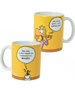 Ralph Ruthe - Tasse "Erpresso" 320ml, Keramik