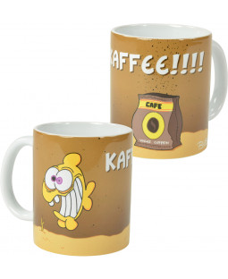 Ralph Ruthe Kaffeetasse, "Kaffee" 320ml, Keramik