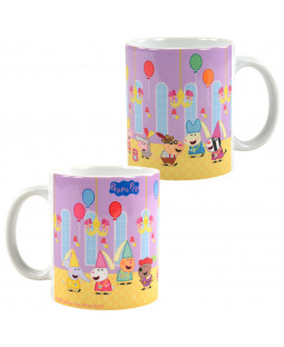 Peppa Pig Tasse "Party", ca. 320 ml, Keramik
