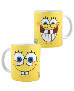 SpongeBob Schwammkopf Tasse "Sponge Bob face", ca. 320 ml, Keramik
