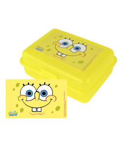 SpongeBob Schwammkopf Lunchbox "Sponge Bob Face", Polypropylene