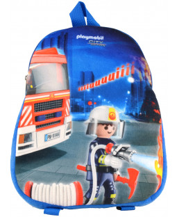 Playmobil Rucksack "Firemen", 32 x 26,5 x 3,5 cm, Polyester