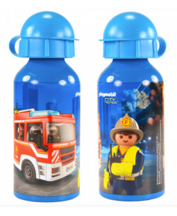 Playmobil - Trinkflasche "Firemen" 400 ml, Aluminium