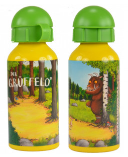 Grüffelo Trinkflasche "Wald", 400 ml, Aluminium