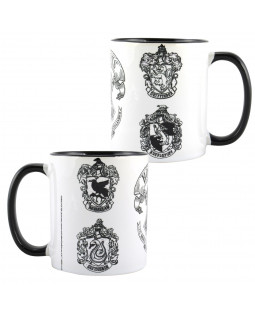 Harry Potter Tasse "Hogwarts Wappen", ca. 320 ml, Keramik