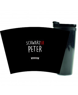 Tacheles - Mug 2 Go Becher "Schwarzer Peter", 250 ml