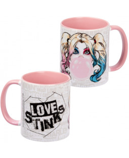 DC Comics - Tasse "Love stinks", 320 ml, Keramik