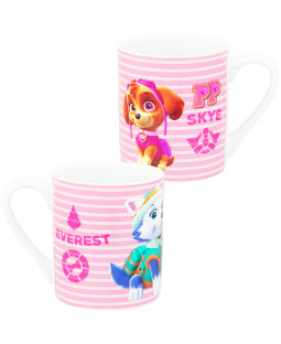 Paw Patrol - Tasse "Skye & Everest", 230 ml, Porzellan