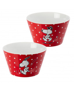 Snoopy - Müslischale "Red dots - 500 ml