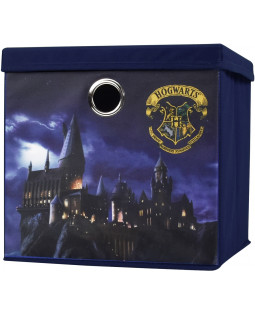 Harry Potter - Aufbewahrungsbox "Hogwarts", 28,5 x 28,5 x 28,5 cm