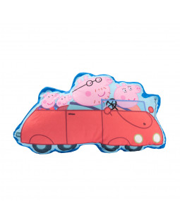 Peppa Pig - Kissen "Car" ca. 48 x 28 cm