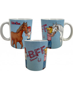 Bibi & Tina - Tasse "BFF", 320 ml, Keramik