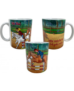 Bibi & Tina - Tasse "Ich geh reiten", 320, Keramik