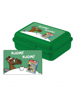 Ralph Ruthe - Brotdose - Lunchbox "Njom Njom", Polypropylene, 17,5x13,1x6,8cm