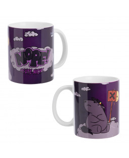 Pummel & Friends Tasse Grummeleinhorn "Nope", 320 ml, Keramik