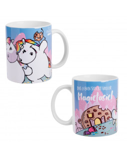 Pummel & Friends Tasse Pummeleinhorn "Magietasie", 320 ml, Keramik