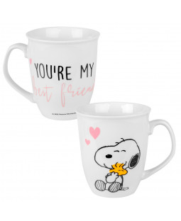 The Peanuts - Tasse Mug Conical "Snoopy & hearts", 280ml, Keramik