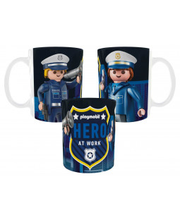 Playmobil - Tasse "City Police", 320ml, Keramik