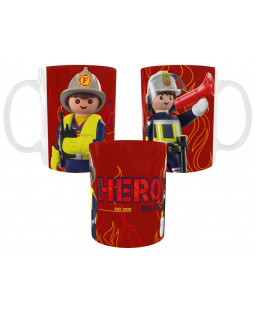 Playmobil - Tasse "City Firemen", 320ml, Keramik