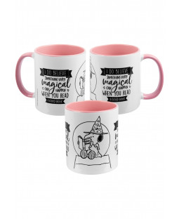 The Peanuts - Tasse " magical - inner pink", 320 ml, Keramik