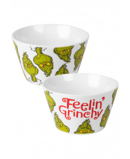 Grinch  Bowl "white" , 500 ml , Porzellan