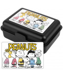 The Peanuts - Brotdose - Lunchbox "Family", Polypropylene 17,5 x 12,8 x 6,9 cm 
