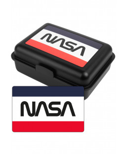 NASA - Brotdose "Flag", Polypropylene, 17,5 12,8 x 6,9 cm