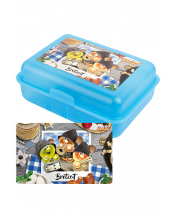 Gelini - Brotdose - Lunchbox  " Brotzeit", Polypropylene, 17,5x12,8x6,9cm