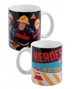 Fireman Sam  "Heroes in Action", ca. 320 ml, Keramik 