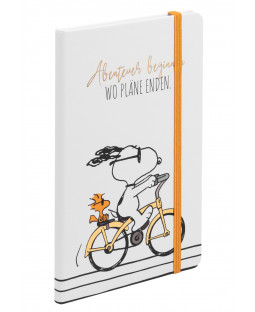 The Peanuts- Notizbuch Hardcover " Abenteuer  ", 20,9 x 13,3 cm