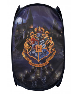 Harry Potter - Aufbewahrungskorb Pop-up "Hogwarts", 34 x 34 x 59 cm, Polyester